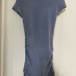 PINK Victoria's Secret Blue Tee never used no tag and can be S or M stretch good